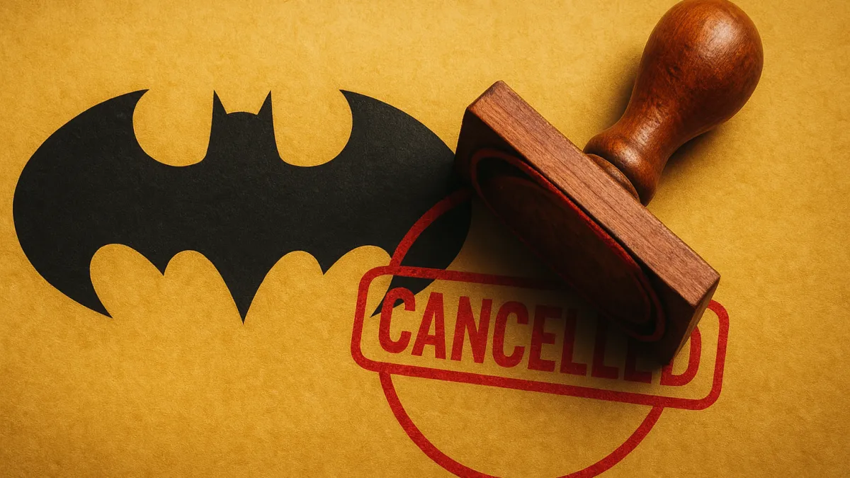 Batman Triumphant foi cancelado por quê?