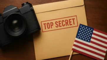 Filmes de espionagem política com segredos de estado