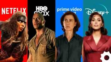 Plataformas de streaming: Netflix, HBO Max, Prime Video e Disney+