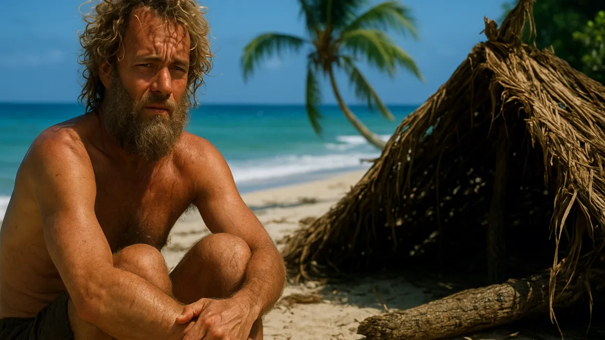 Náufrago de Robert Zemeckis Tom Hanks ilha deserta sobrevivência