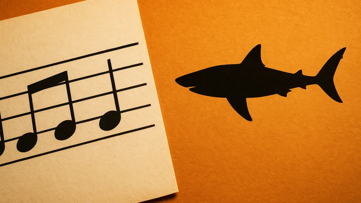 Por que a trilha de Tubarão usa apenas três notas?