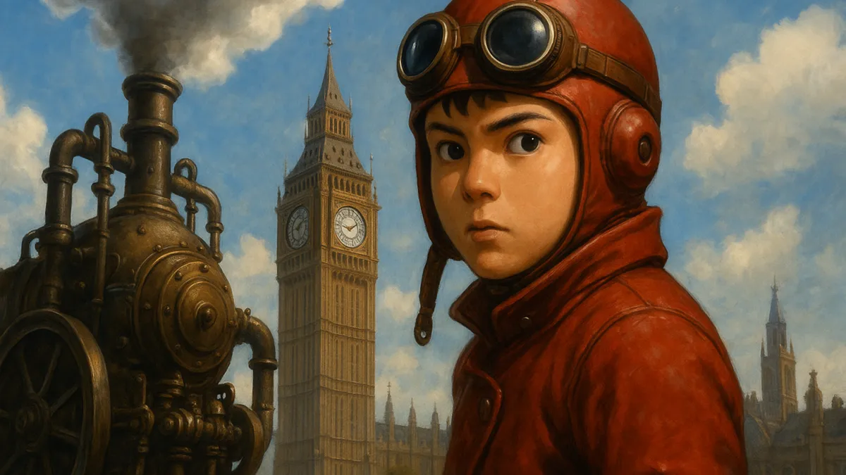 Steamboy Katsuhiro Otomo vapor steampunk Londres invenção