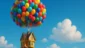 Up Altas Aventuras Pete Docter Pixar Carl Ellie balões
