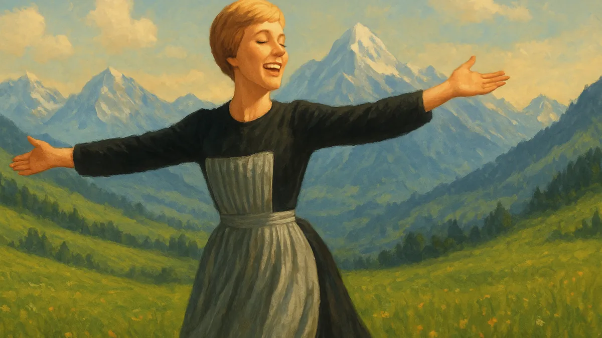 A Noviça Rebelde: Julie Andrews e a magia eterna da Áustria