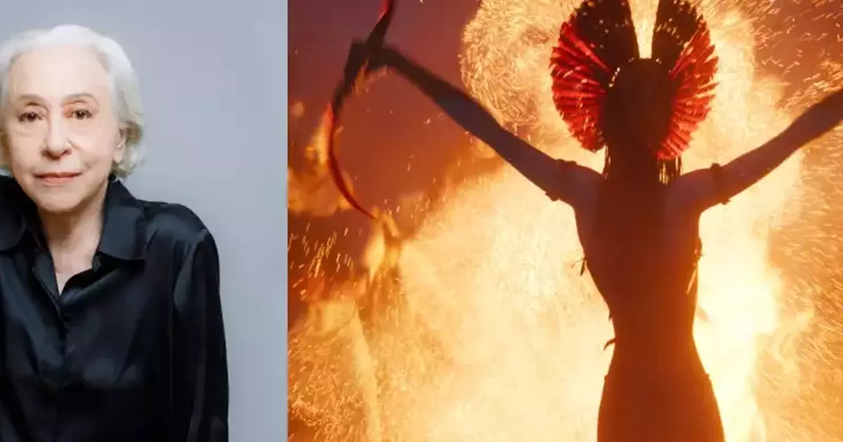 Fernanda Montenegro apresenta trailer de Avatar: Fogo e Cinzas