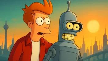Futurama (1999): Fry e Bender: A aventura épica no futuro!