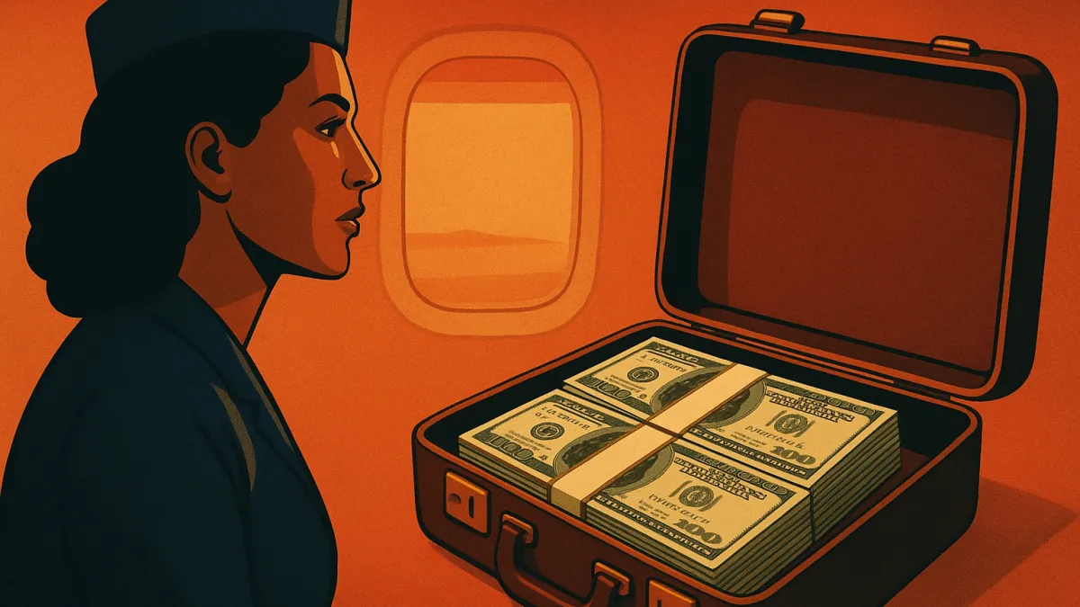 Jackie Brown Quentin Tarantino Pam Grier contrabando dinheiro aeromoca