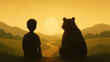 Mogli Menino Lobo 1967 Disney Bare Necessities Balu urso