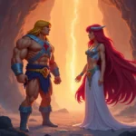 A relação entre os desenhos de He-Man e She-Ra no universo