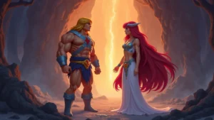 A relação entre os desenhos de He-Man e She-Ra no universo