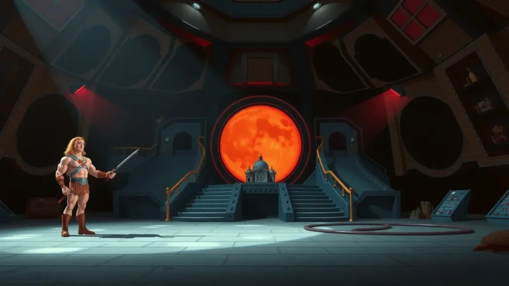 Como a animação de He-Man era produzida nos estúdios da Filmation