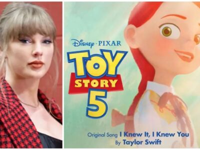 Taylor Swift quebra recordes com nova música de Toy Story 5