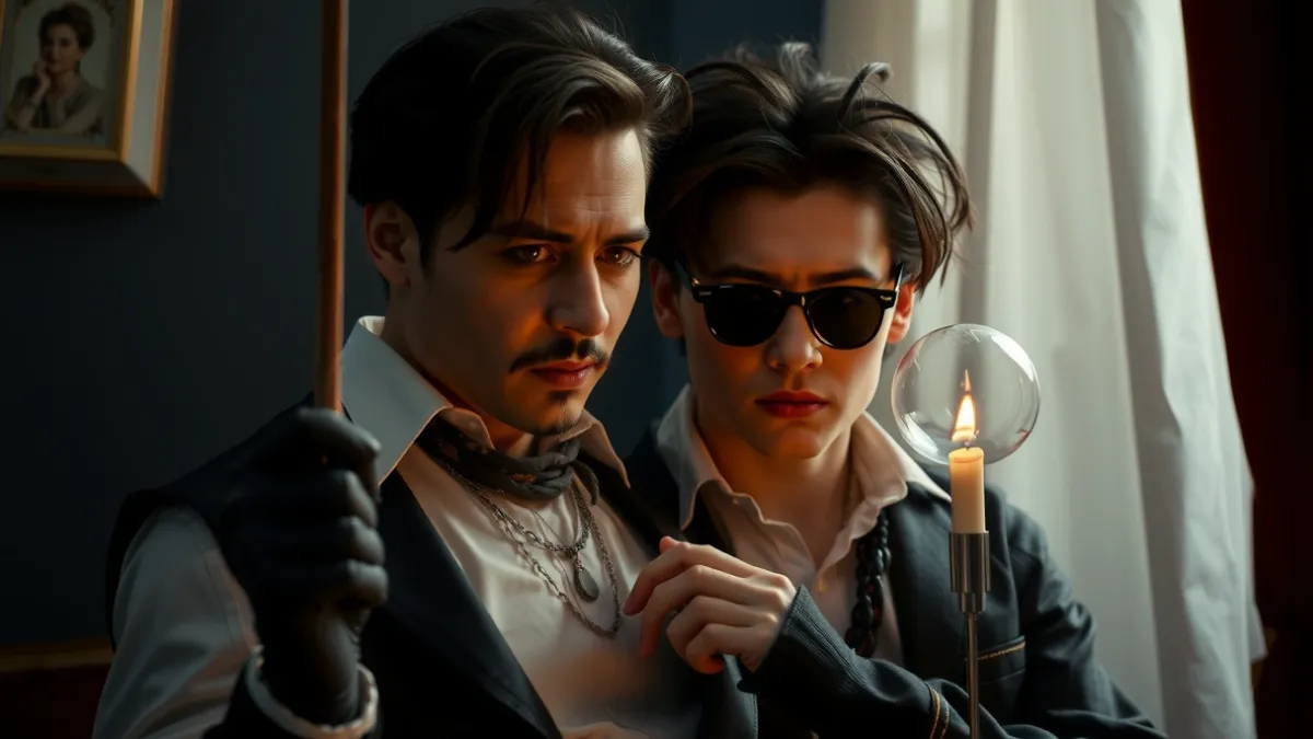 A parceria lendária entre Tim Burton e Johnny Depp no cinema