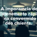 A importância do atendimento rápido na conversão de clientes