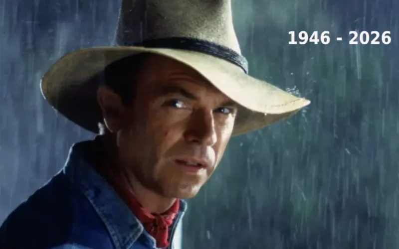 Sam Neill, astro de Jurassic Park, morre aos 78 anos