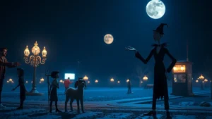 Os bonecos e cenários reais das animações de Tim Burton