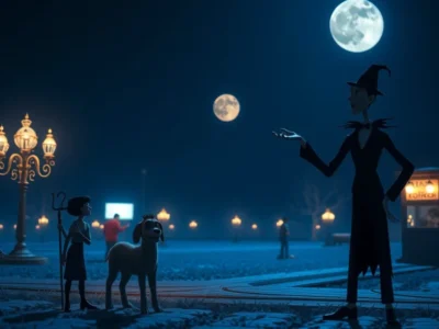 Os bonecos e cenários reais das animações de Tim Burton